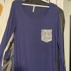 Navy Boutique Long Sleeve